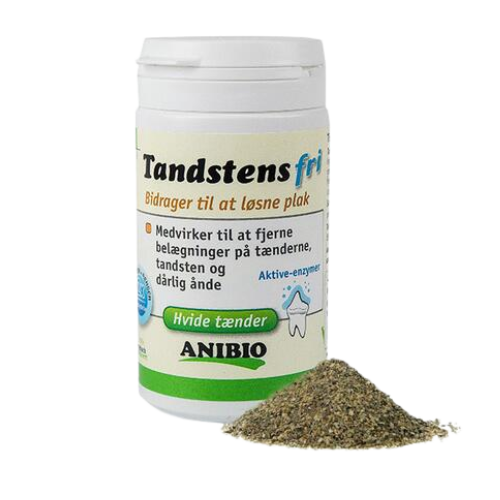 Plak pulver og tilskud til hunde