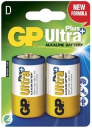 Kvalitetsbatterier fra GP - Type D / LR20 2 stk.