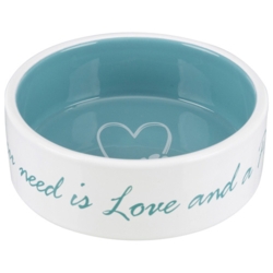 Pet's Home hundeskål 300ml - lyseblå