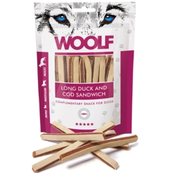 WOOLF Long Duck and Cod sandwich | 100g