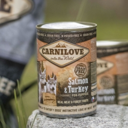 Carnilove Salmon & Turkey | Vådfoder til hvalpe