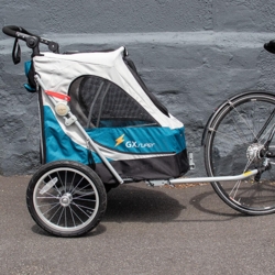 Safari Cykeltrailer til hunde | BLÅ