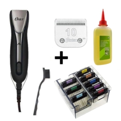 Oster A6 Slim Full Set | Startsæt Sort