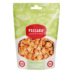 Ficcaro Salmon & Chicken Cubes 100 g