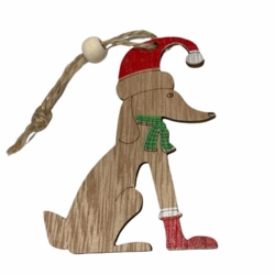 Juletræfigur med snor