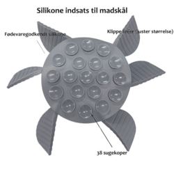 Silikone slow feeder indsats