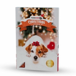 Faunakram julekalender til hunde med ægte kød