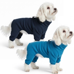 Fleece Dog Overalls