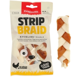 Dogman Chicken strip braid 3stk