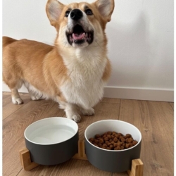 Pakketilbud | Ollipet Freddy skåle i bambusholder