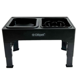 Ollipet Tanaka Foderstation er justerbar og forebygger overspisning