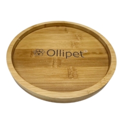 Ollipet rund bambusholder | single