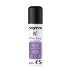Biogance White coat dry shampoo til hunde med hvid pels