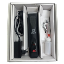 Ollipet Hercules Ledningsfri Klippemaskine | BLACK inkl. skær