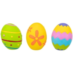 Trixie Latex Påskeæg er et sjovt hundelegetøj med piv