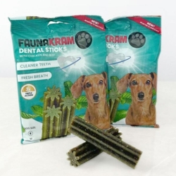 En lækker tandrensende tyggesnack som forebygger plak og tandsten