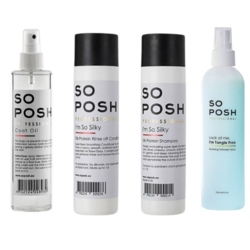 So Posh I'm So Silky sæt til de hunde med en drop-coat pels