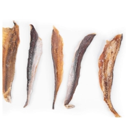 Tørret hvidfisk filet er velegnet til alle størrelser hunde