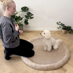 Brug den runde madras, som træningsmåtte