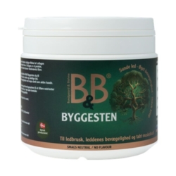 Naturligt fodertilskud fra B&B, understøtter hundens led og bevægelighed