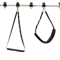 Aeolus polstret mavestrop til H-galge. Støtter hundens krop under grooming