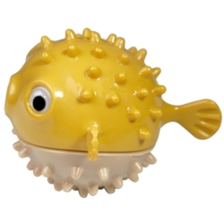 Dette anderledes hundelegetøj i silikone vil hurtigt blive din hunds bedste legekammerat.