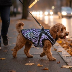 Refleks hundejakke, så din hund bliver set i mørket når I færdes i trafikken