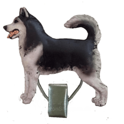 Nummerclips: Siberian Husky | OUTLET