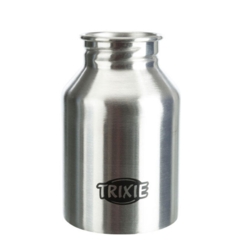 Flaske i rustfrit stål med skål fra Trixie uden låg