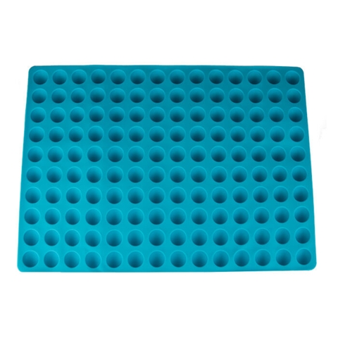 Silikoneform til godbidder | Blå 140 huller på 2 cm