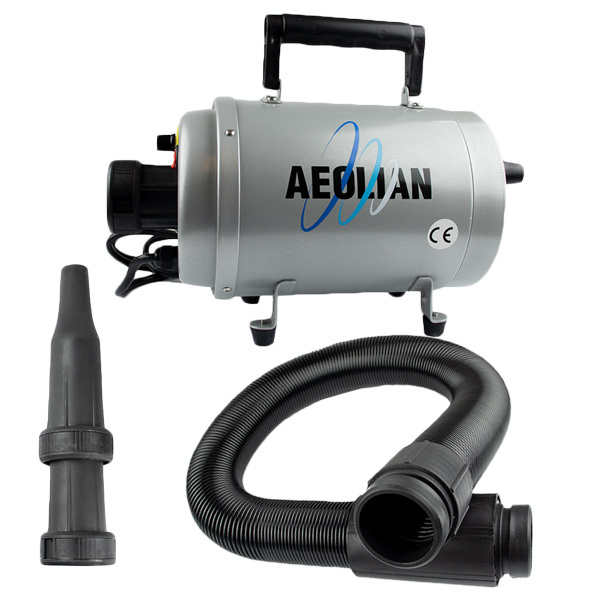 Aeolian Blower med slange og mundstykke. Beregnet til alle hunderacer.