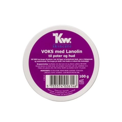 KW voks med lanolin til poter og hud