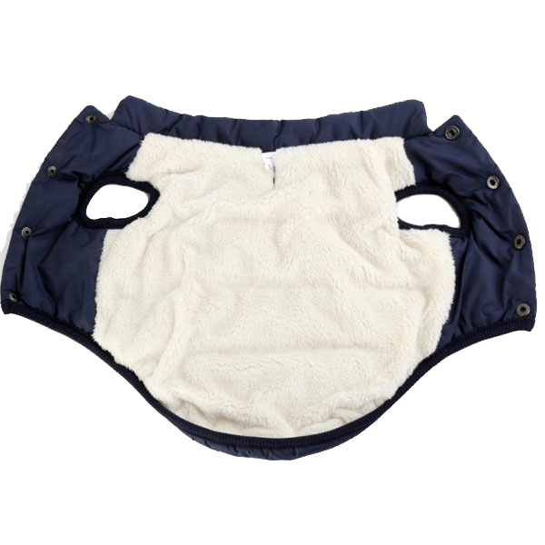 Dynevest til hunde | Med lunt og blødt fleecefoér