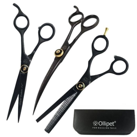 Smart effiler-, buet- og alm. saks perfekt når hunden ska- klippes