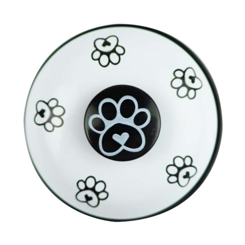 Ringklokke til hunde I Hvid