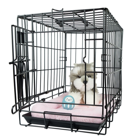 Ozami hundebur | med åben låge