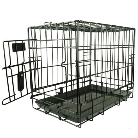 Ozami hundebur | med åben låge