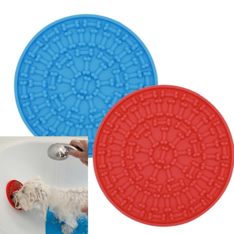 Silikone slow eat måtte | Rund