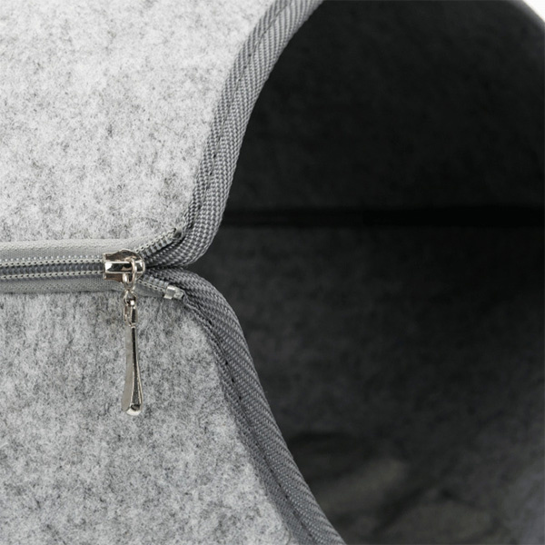 Luna hyggehule 2i1 | 58 x 39 x 54 - kantbånd og lynlås