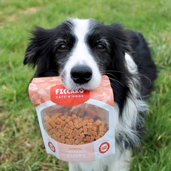 Ficcaro Soft Salmon Cubes 100g