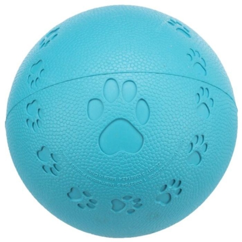 Bold i naturgummi blå | Trixie