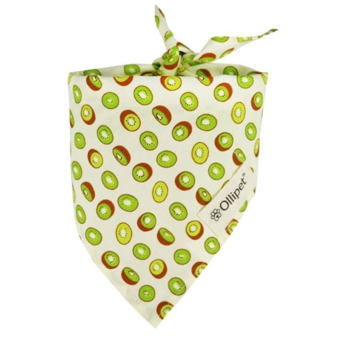 Ollipet Frugt Bandana I Kiwi