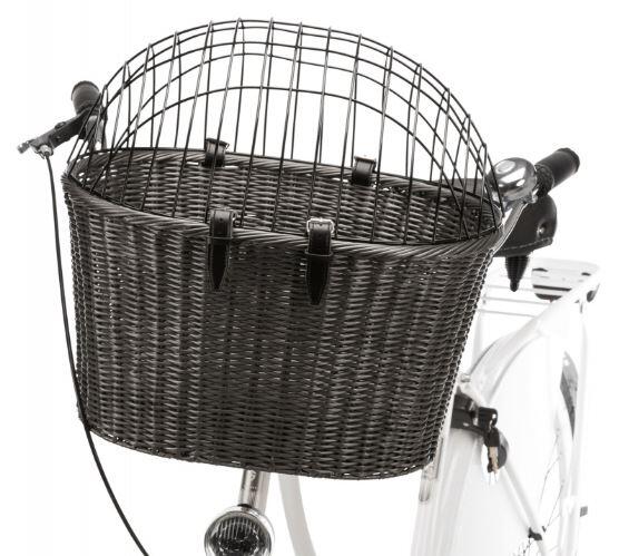 Trixie cykelkurv til hunde til frontmontering med lyn-hurtig montage