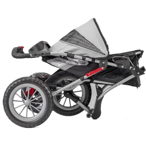 InnoPet Buggy Comfort | Hundeklapvogn forfra - Sammenklappet