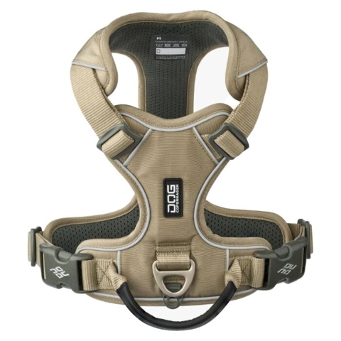 Stilfuld og ergonomisk hundesele i en flot beige farve