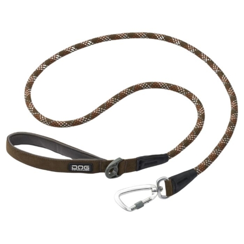 Hundesnor i slidstærkt polyesterreb med refleks