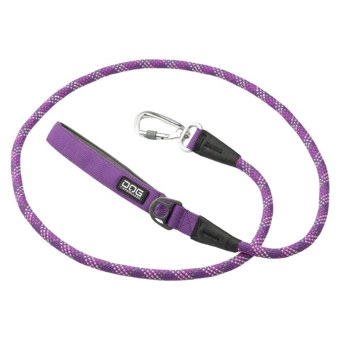 Der er Indvævet refleks trim i hundesnoren, hvilket giver god synlighed i mørke