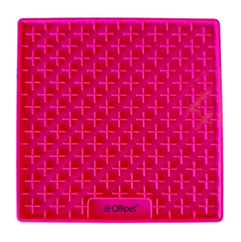 Ollipet slikkeplade med sugekopper