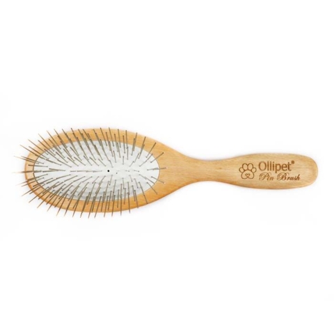 Ollipet Pin Brush |Olieret birketræ Medium