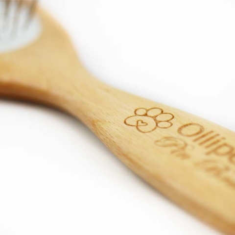 Ollipet Pin Brush |Olieret birketræ